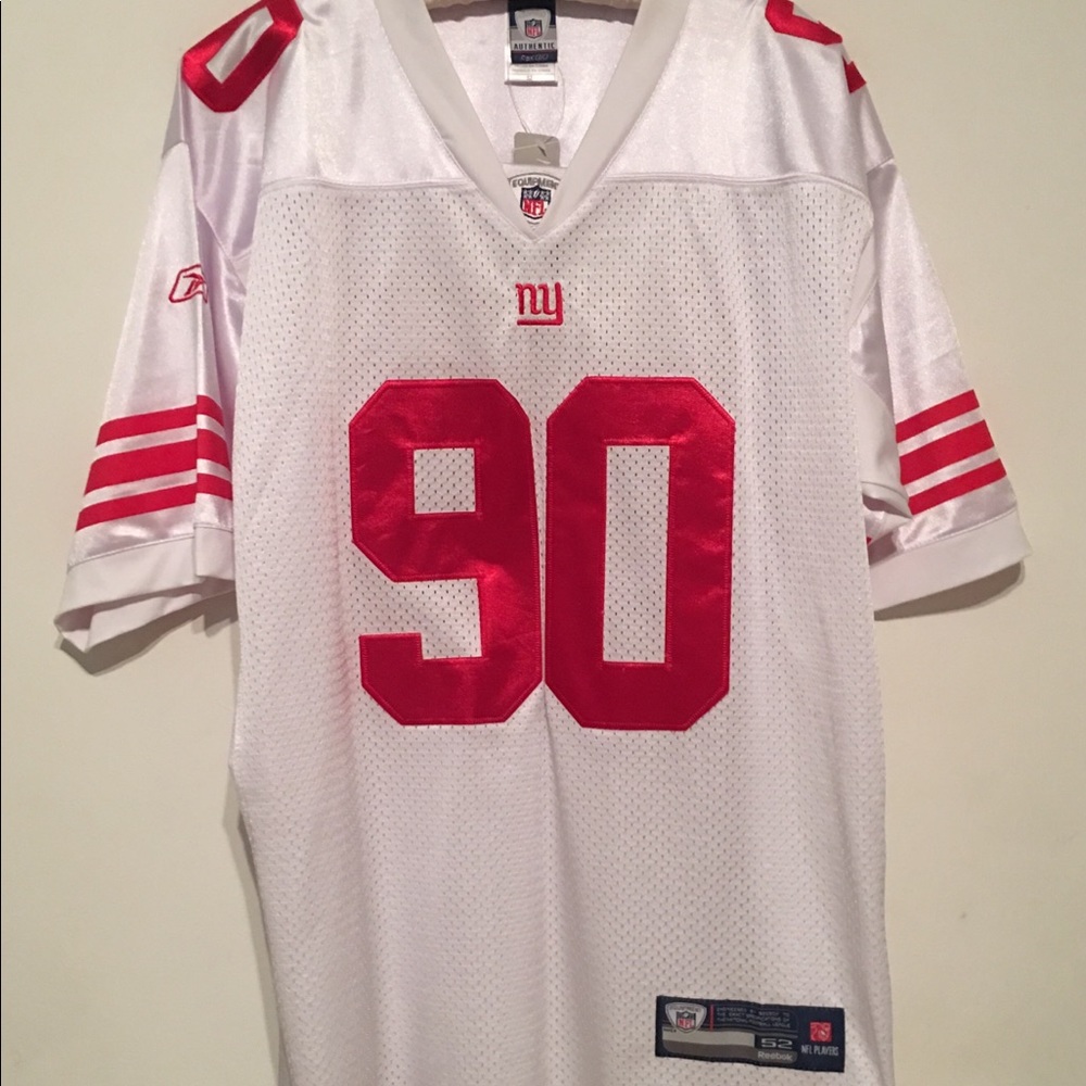 NWT AUTHENTIC JASON PIERRE PAUL NY GIANTS JERSEY EMBROIDERED - Picture 2 of 10